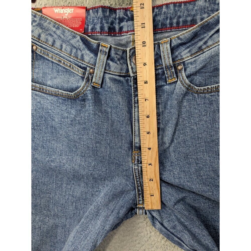 Wrangler Cowboy Cut High Rise 18MWZ Jeans Womens 5/6 x 32 Slim Fit Tapered Leg - Picture 13 of 15